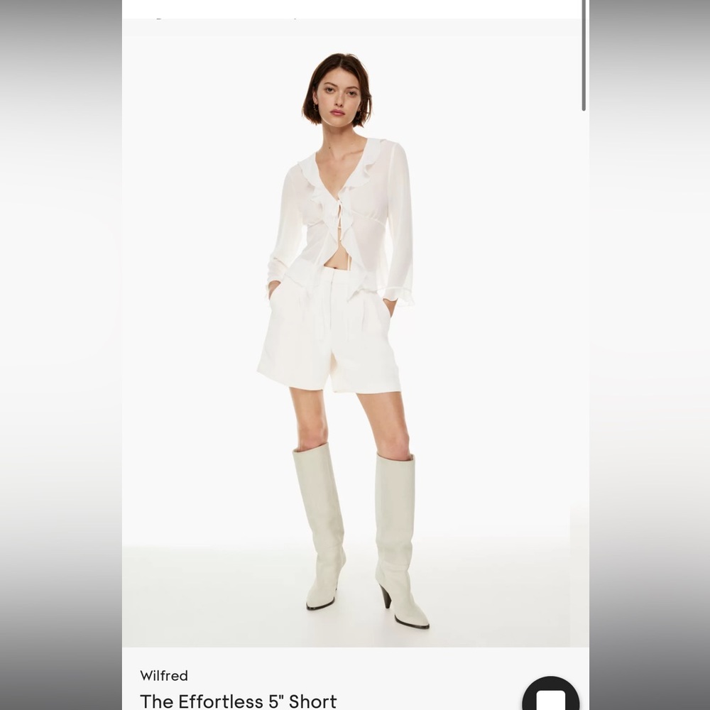 Aritzia Wilfred Effortless Shorts 3”